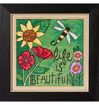 Mill Hill Life is Beautiful Sticks Kit #ST15-2213 7" x 7"/17.8 cm x 17.8 cm